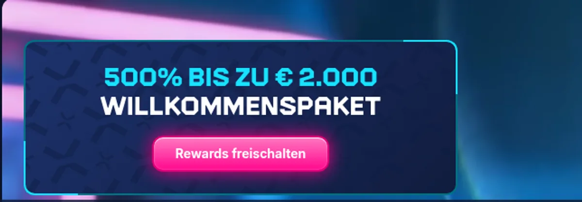 Xon Bet Bonusbanner mit dem Willkommensangebot